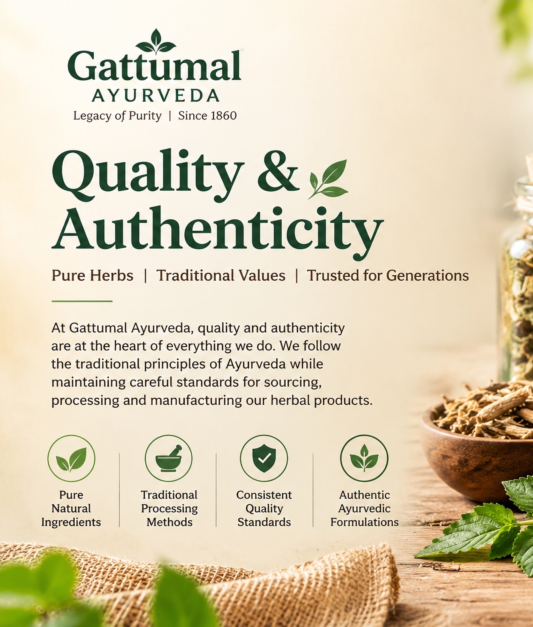 Quality & Authenticity
