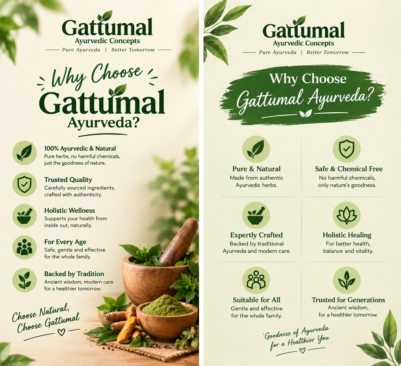 Why choose Gattumal Ayurveda