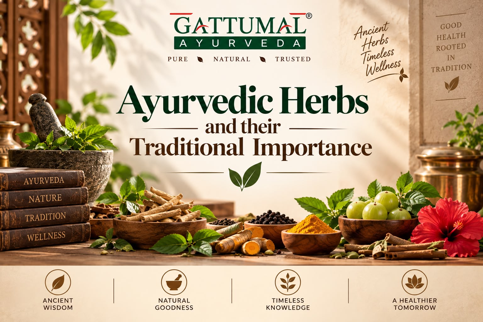 Ayurvedic Herbs & Their Traditional Importance 🌿